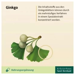 Ginkgo čaj 20 sáčků / 2,5 g