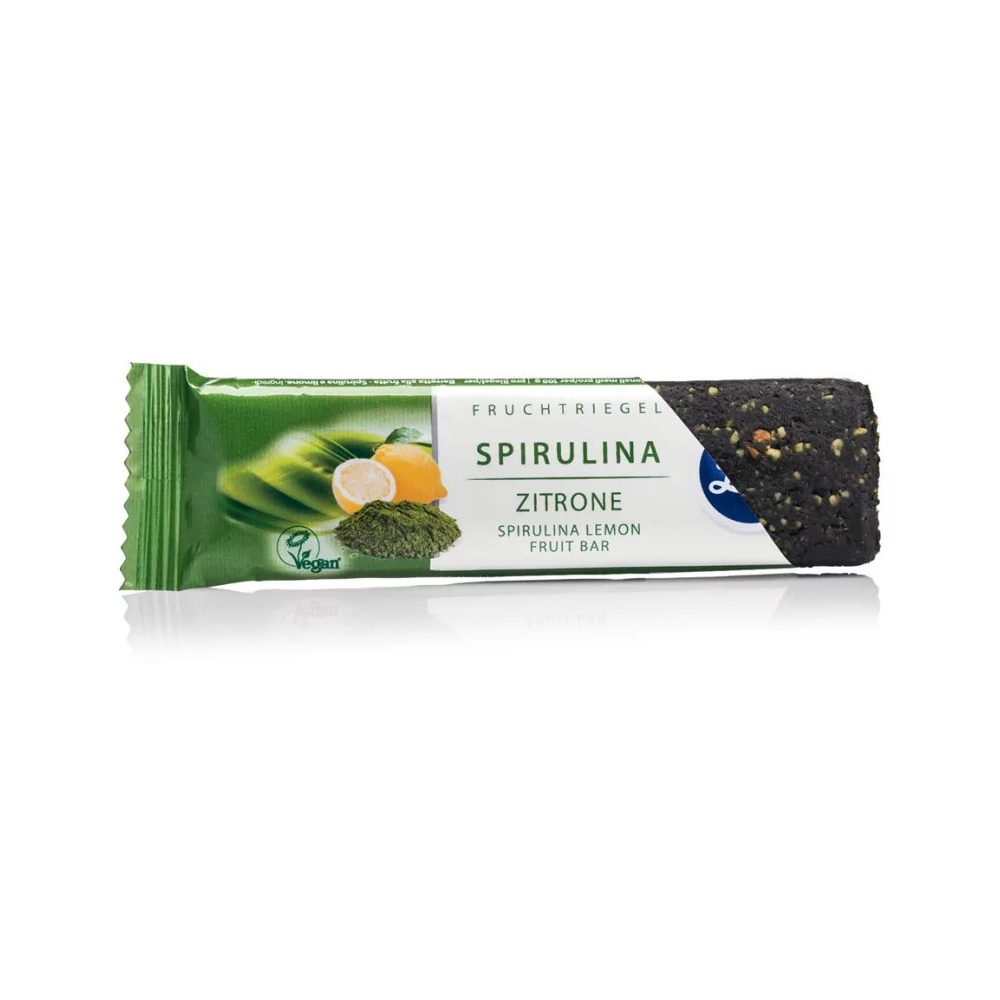 BIO ovocná tyčinka Spirulina - Citrón 40 g