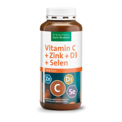 Vitamin C + Zinek + D3 + Selen 365 tablet