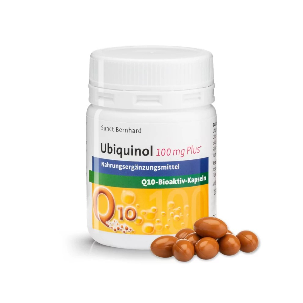 Ubiquinol 100 mg Q10 Bioaktiv PLUS 75 kapslí