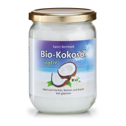 BIO Kokosový olej lisovaný za studena 500 ml