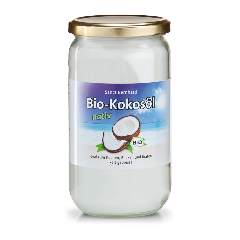 BIO Kokosový olej lisovaný za studena 1000 ml