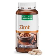 Zimt - Skořicové kapsle s chromem a zinkem 180 kapslí