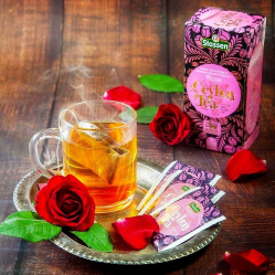 Černý čaj - Stassen Rose Black Tea 25 x 1,5 g
