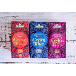 Černý čaj - Stassen Cherry Black Tea 25 x 1,5 g
