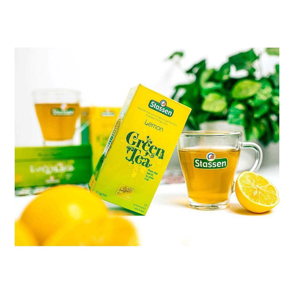 Zelený čaj - Stassen Lemon Green Tea 25 x 1,5 g