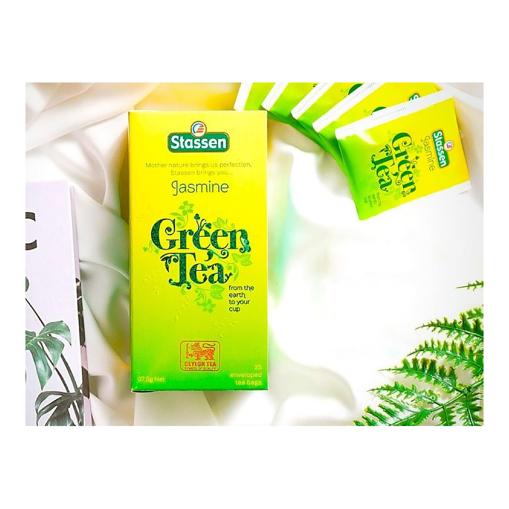 Zelený čaj - Stassen Jasmine Green Tea 25 x 1,5 g