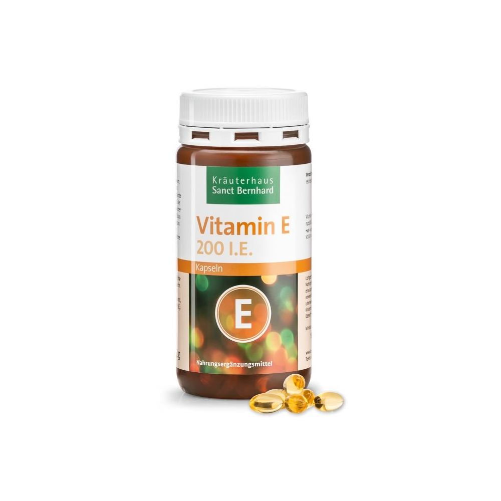 Vitamín E přírodního původu 200 I.E. 240 kapslí