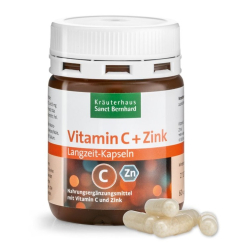 Vitamin C + Zinek postupné uvolňování 60 kapslí