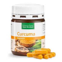 Kurkuma Extrakt 180 mg Kurkuminoidů 60 kapslí