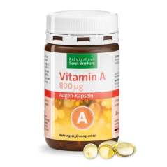 Vitamin A - 800 μg 180 kapslí