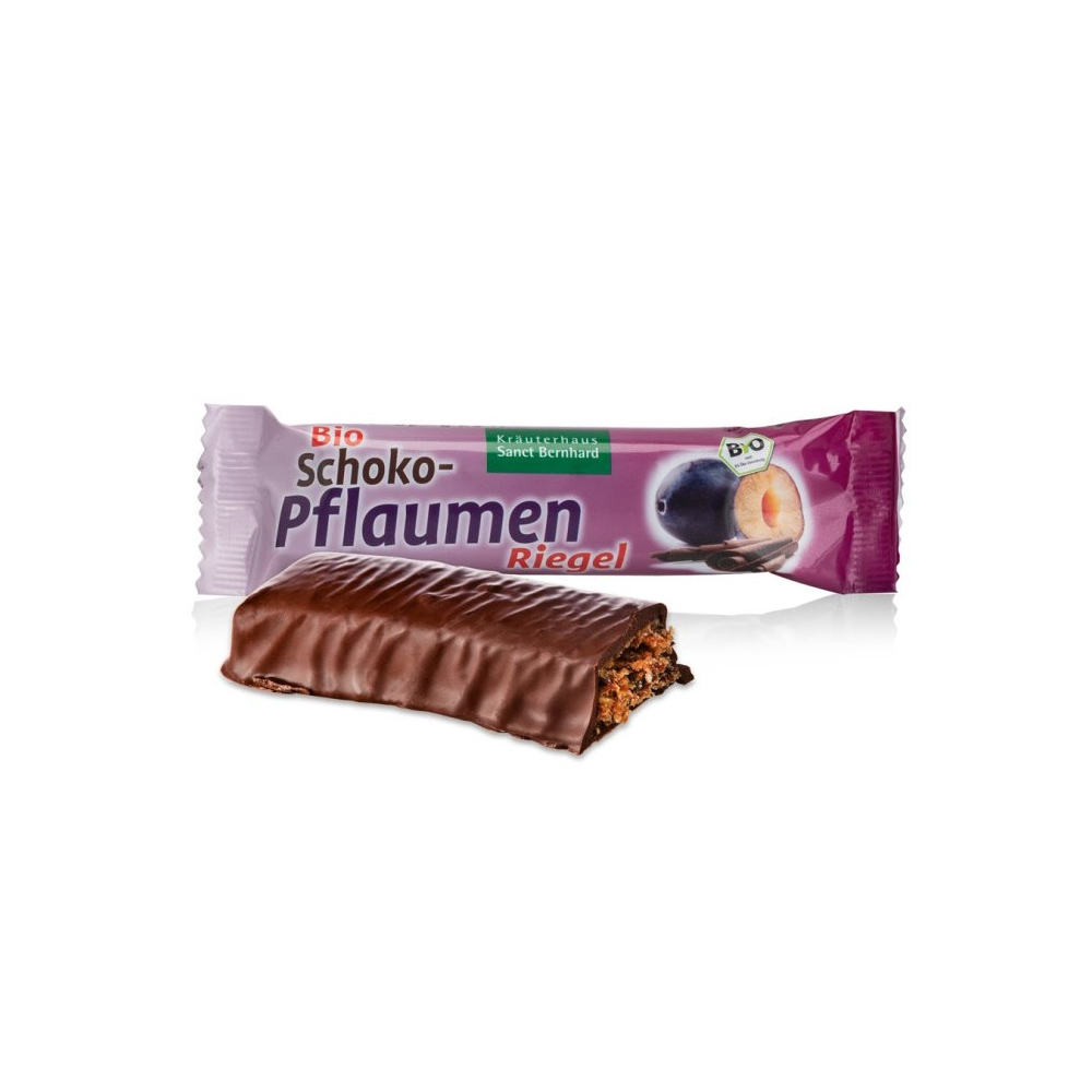 BIO švestková tyčinka s čokoládou 40 g