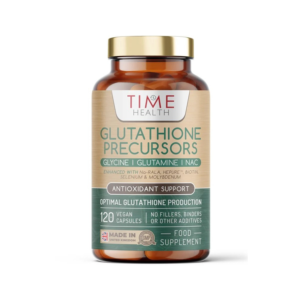 lutathione Precursors - Tripeptidová formule Glycin, Glutamin & NAC 120 kapslí