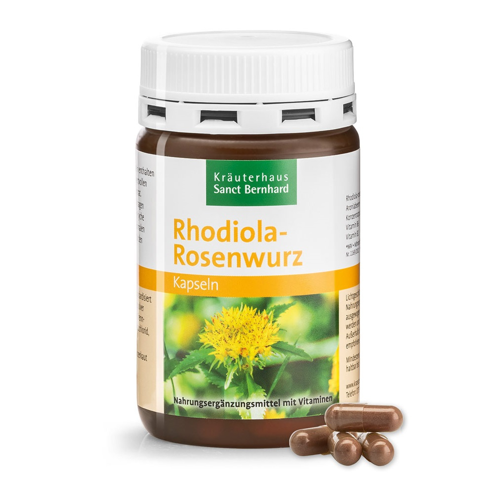 Rozchodnice růžová - Rhodiola Rosea 120 kapslí