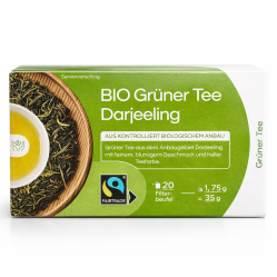BIO zelený čaj Darjeeling 20 sáčků/1,75 g (35 g)