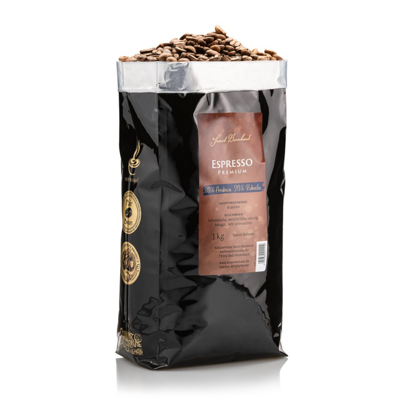 SUPREMO Espresso Premium zrnková káva 1 kg