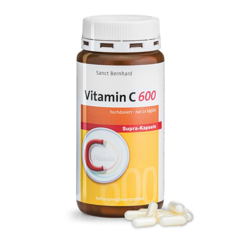 Vitamín C Supra 600 mg 180 kapslí
